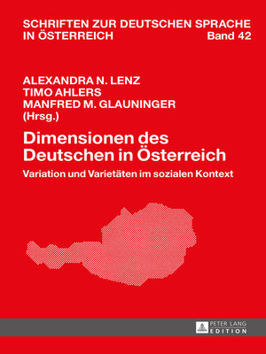 cover image of Dimensionen des Deutschen in Österreich